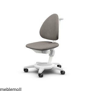 Krzesło regulowane dla dzieci Maximo white soft grey