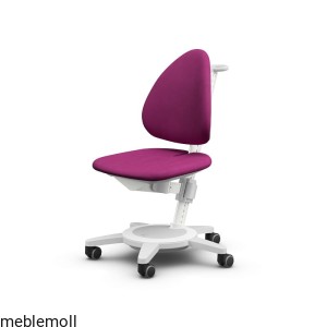Krzesło regulowane dla dzieci Maximo white soft magenta