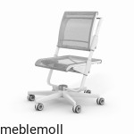 Krzesło S6 white regulowane, ergonomiczne