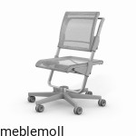 Krzesło S6 grey regulowane, ergonomiczne