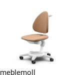Krzesło regulowane dla dzieci Maximo white trend caramel