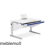 Biurko regulowane Moll Winner comfort biały
