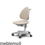 Krzesło regulowane dla dzieci Maximo grey ted beige