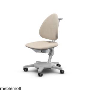 Krzesło regulowane dla dzieci Maximo grey ted beige