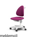 Krzesło regulowane dla dzieci Maximo white soft magenta