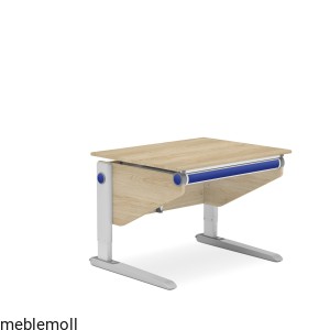 Biurko regulowane Moll  Winner Compact comfort dąb