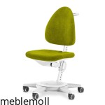 Krzesło regulowane dla dzieci Maximo white trend lime
