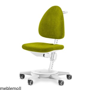Krzesło regulowane dla dzieci Maximo white trend lime