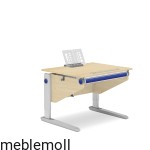 Biurko regulowane Moll Winner Compact comfort klon zabielony