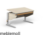 Biurko regulowane Moll Winner classic klon zabielony