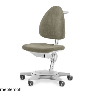 Krzesło regulowane dla dzieci Maximo grey trend khaki