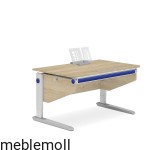 Biurko regulowane Moll Winner comfort dąb